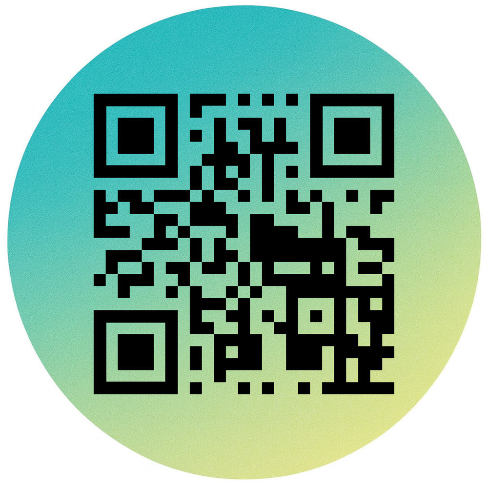 Custom QR Code Sticker | Personalized Business Label | Scannable QR Tag