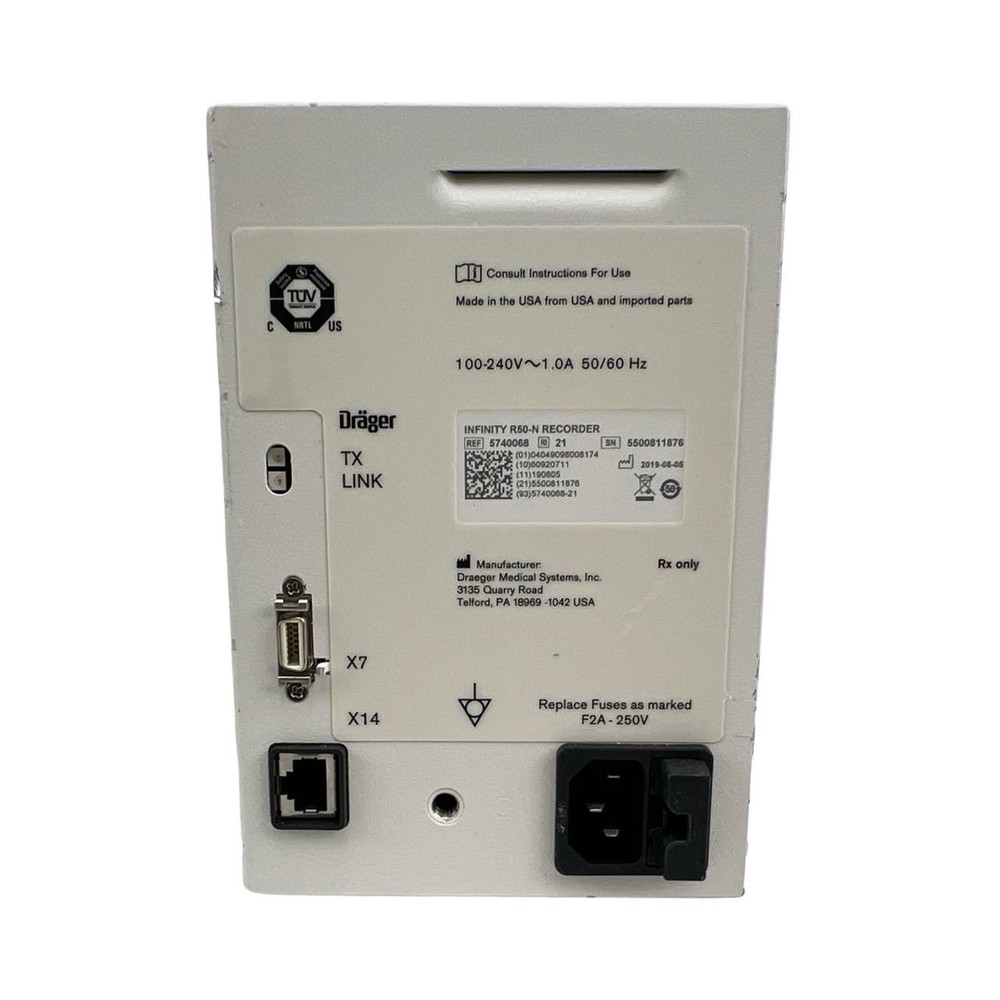Drager R50-N 5740068 UNI Printer/Recorder Module | Tested