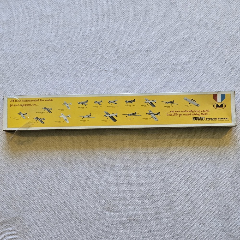 Midwest Firefly Control Line Vintage Model Airplane Kit