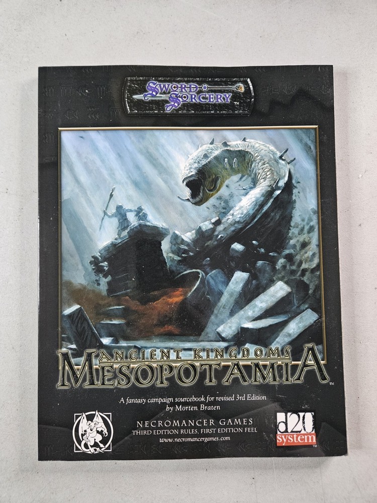 Ancient Kingdoms Mesopotamia D&D Dungeons & Dragons D20 Good Condition