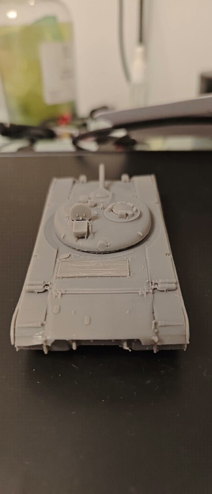3D Printed Model Kit 1/72/87/48 Soviet Object-757 Rocket Tank Test Uncoated