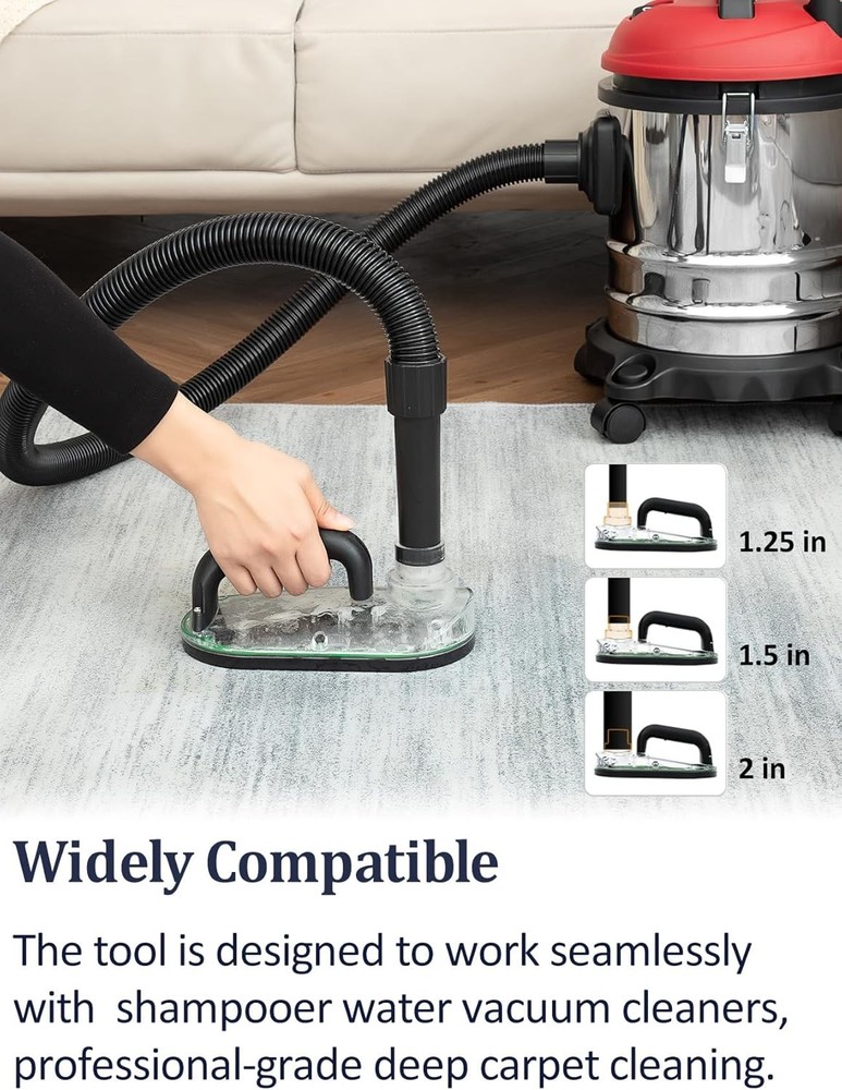 Handheld Sub Surface Carpet Extractor Cleaner Stain Remover Tool Attachments