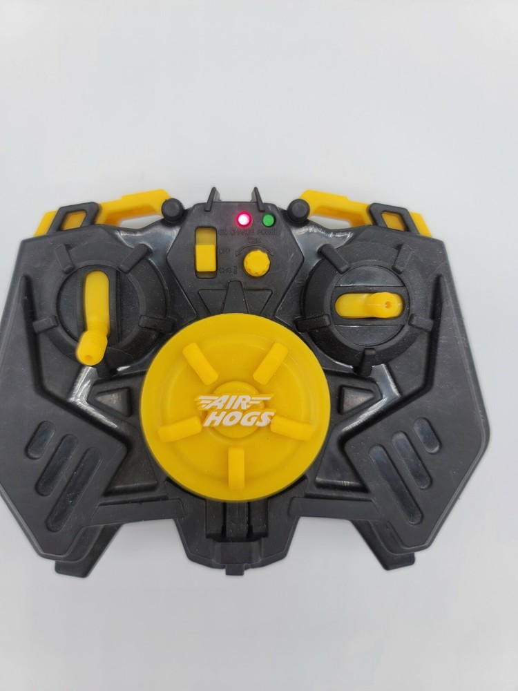 Air Hogs Remote Yellow Black Foam Discs 2012 Spinmaster W3