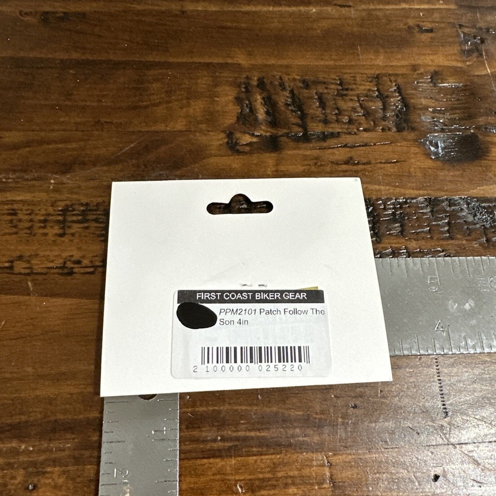 Follow The Son 4” Patch