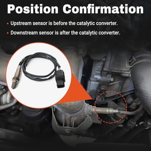 LSU 4.9 Lambda WideBand Oxygen Sensor O2 Sensor Compatible with AEM 30-4110