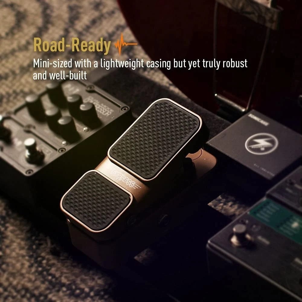 Versatile Guitar Pedal: Passive Volume & Expression Control for All Instruments