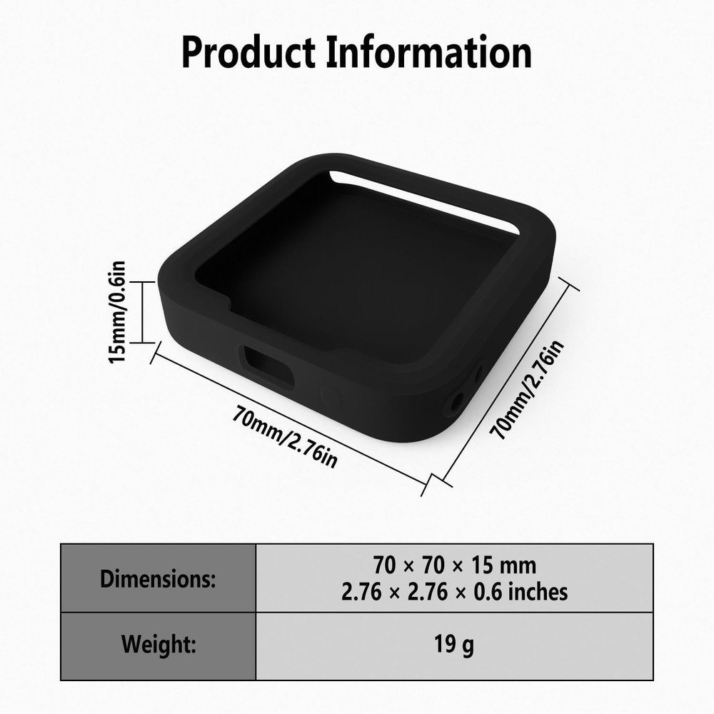 Protective Soft Silicone Case for Square Reader with Strap - All-Round Safety