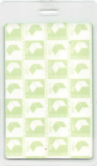 18th Annual Bridge School Benefit Backstage Pass Mountain View 2004 Green VIP...