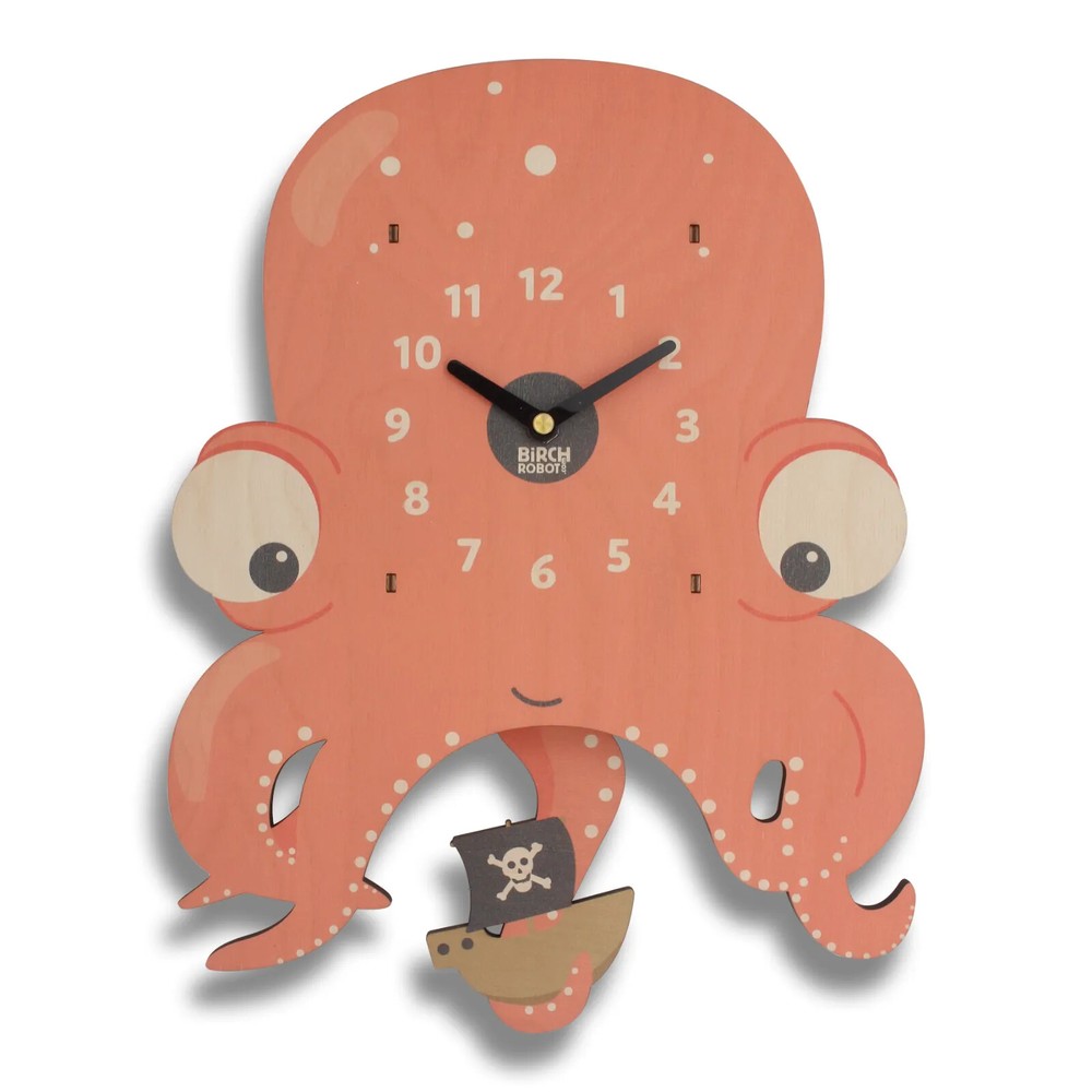 Larry the Octopus Pendulum Clock
