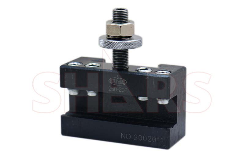 Shars 10 - 15" CNC BXA Wedge Quick Change Tool Post Set 250-222 + Certificate M}