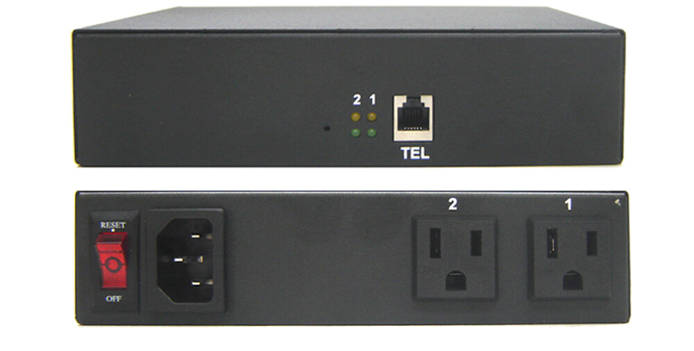 Smart 2-Outlet Phone-Controlled AC Power Switch For Distant Power Control