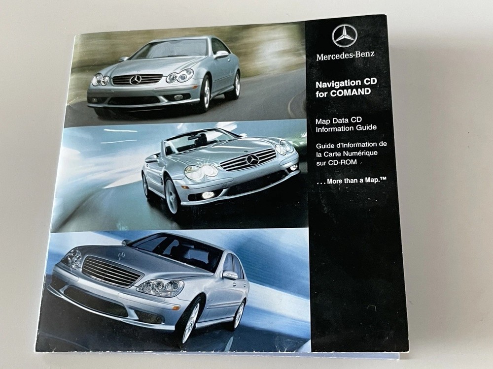 2000-2005 MERCEDES C CLK SL E G CL CLASS NAVIGATION CD 2010 VERSION OEM🟠