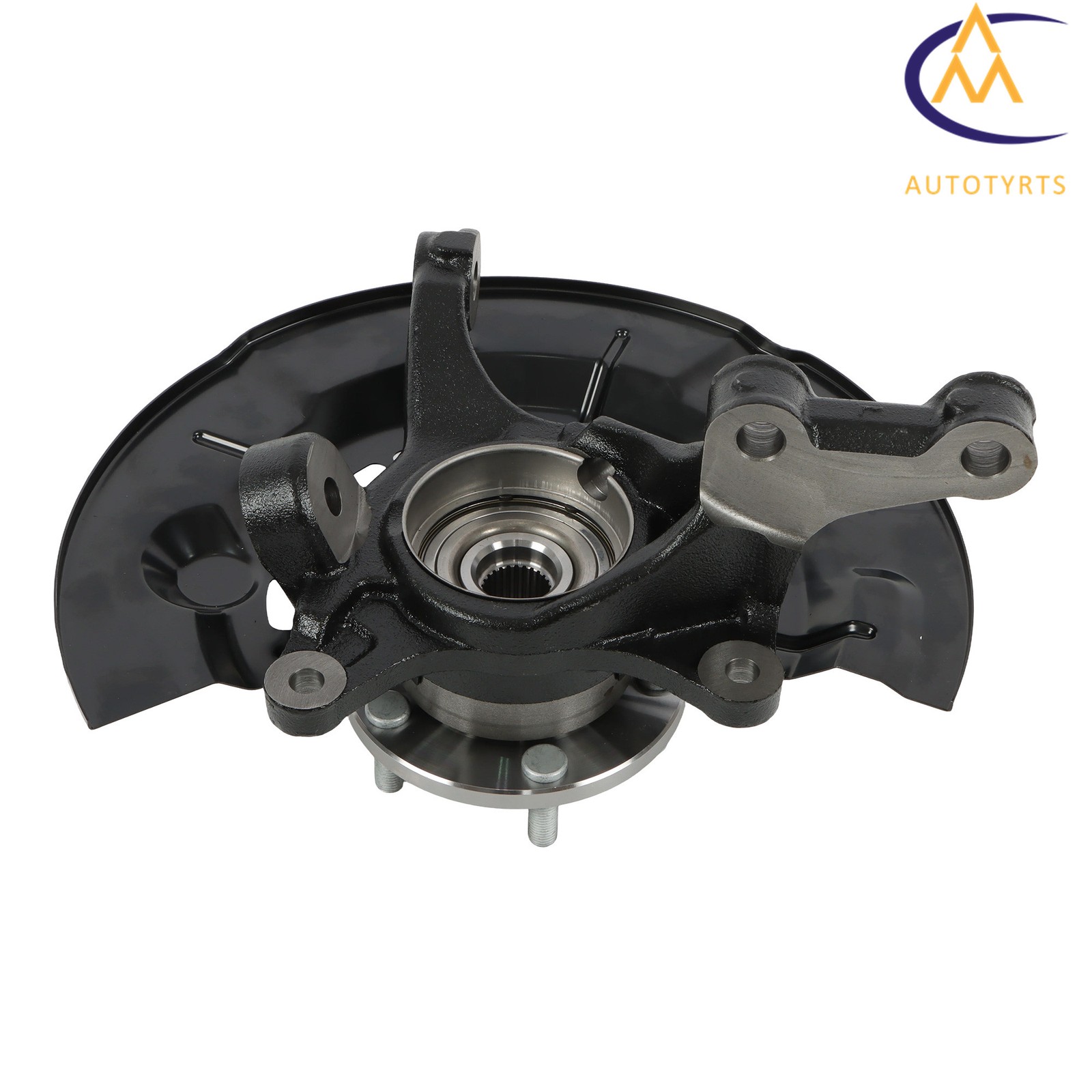 Front Left Steering Knuckle+Wheel Hub Bearing For Toyota Camry 2012 2013 - 2017
