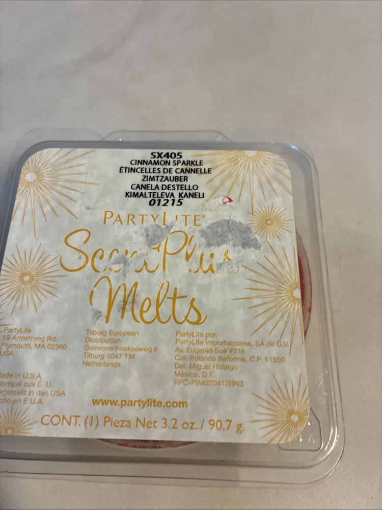 Partylite Scent Plus Melt Cinnamon Sparkle