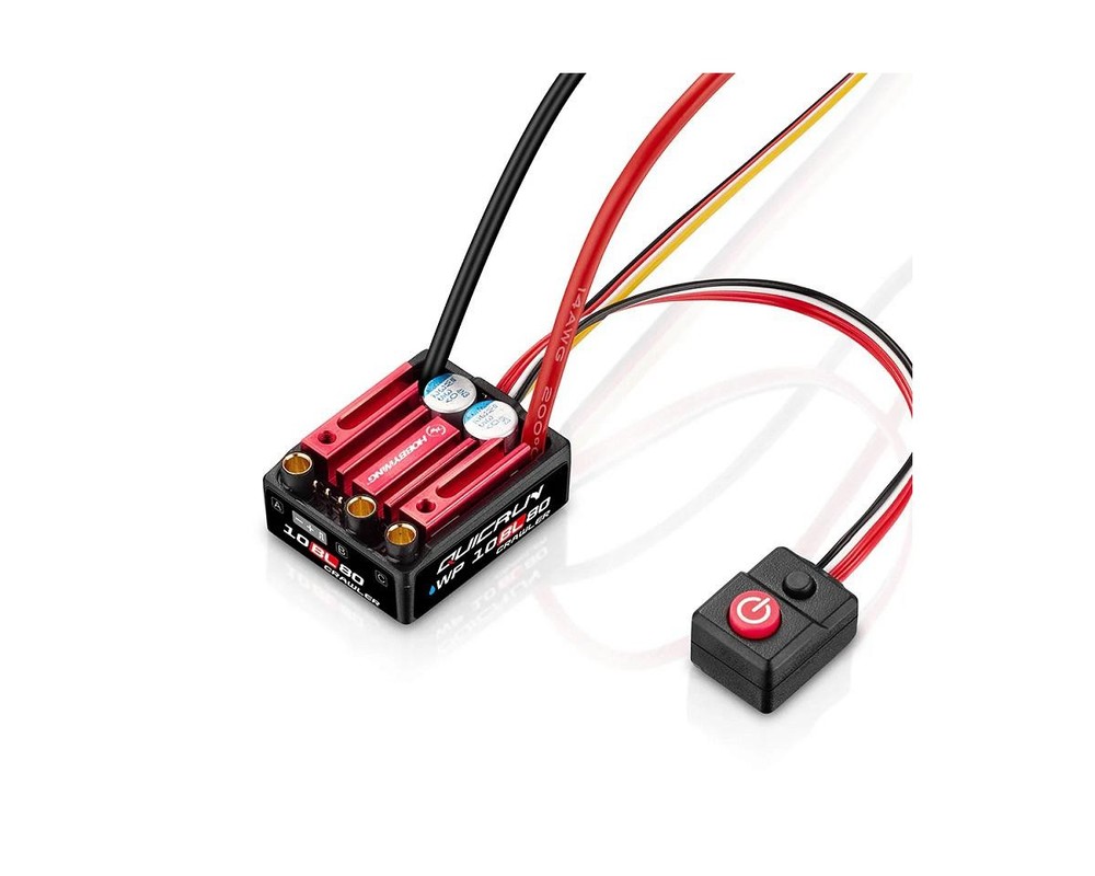 Hobbywing QuicRun WP 10BL80 Waterproof Rock Crawler Sensorless Brushless ESC