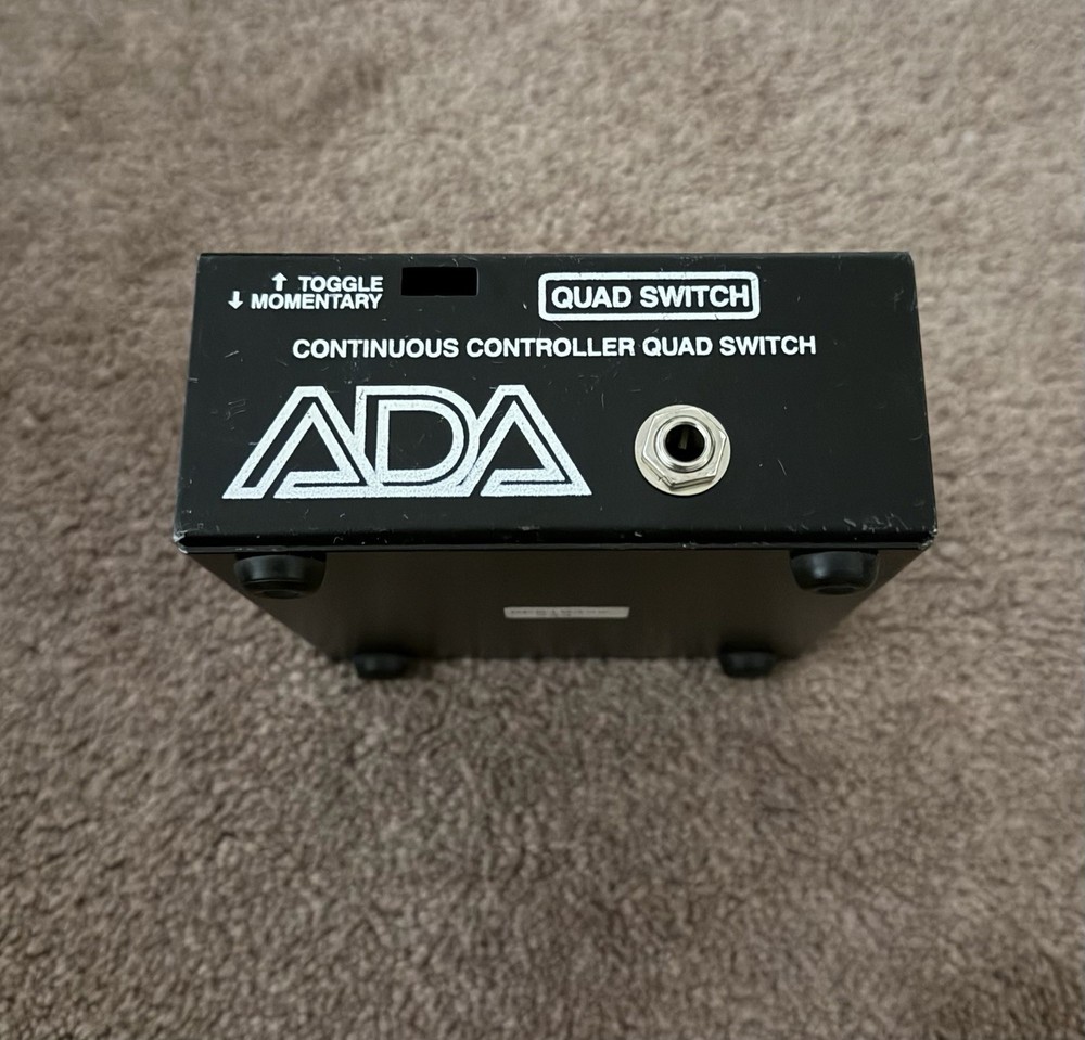 ADA Quad Switch Foot Controller – MIDI Continuous Controller for ADA MXC