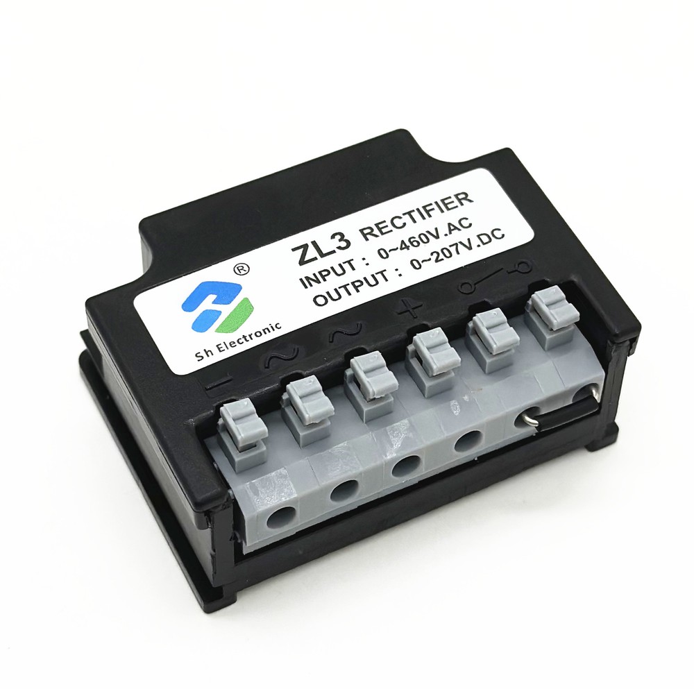 ZL3 INPUT 0~460VAC OUTPUT 0~207VDC half wave brake rectifier module