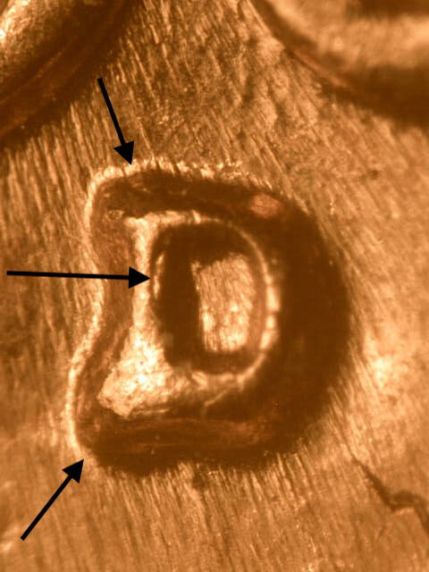 1961-D WRPM#55 D/D Tilted Ch/Gem BU/Uncirculated Red Lincoln Cent Error