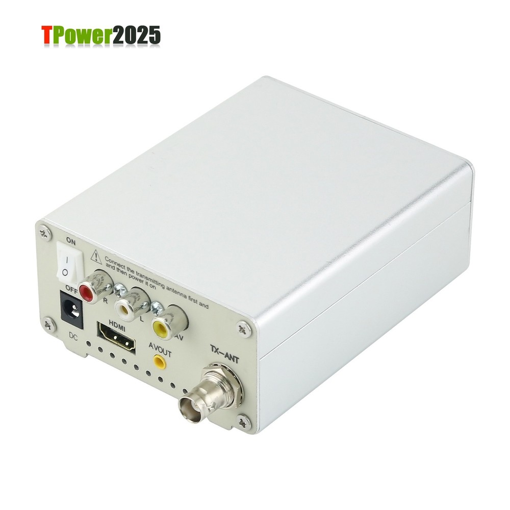 TV-TX200 VHF/UHF Analog TV Transmitter HD/AV Input Analog Signal Transmitter