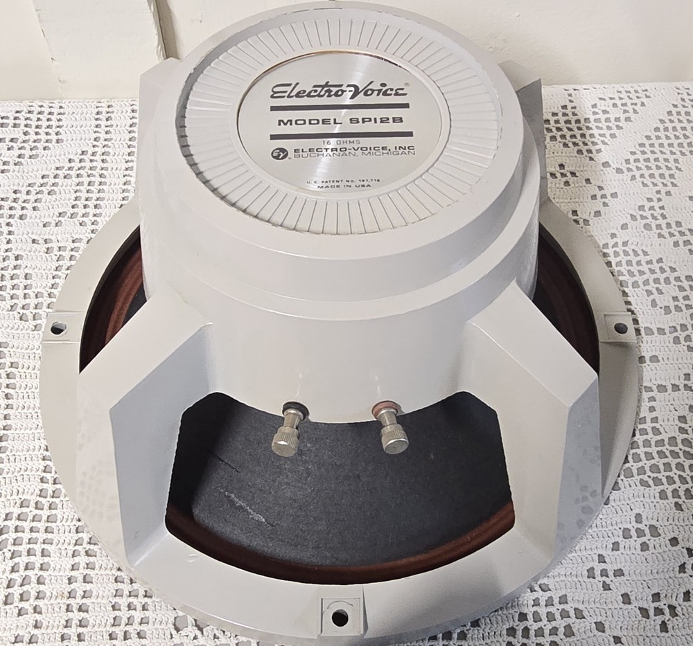 Pair Electro-Voice Model SP12B Speakers