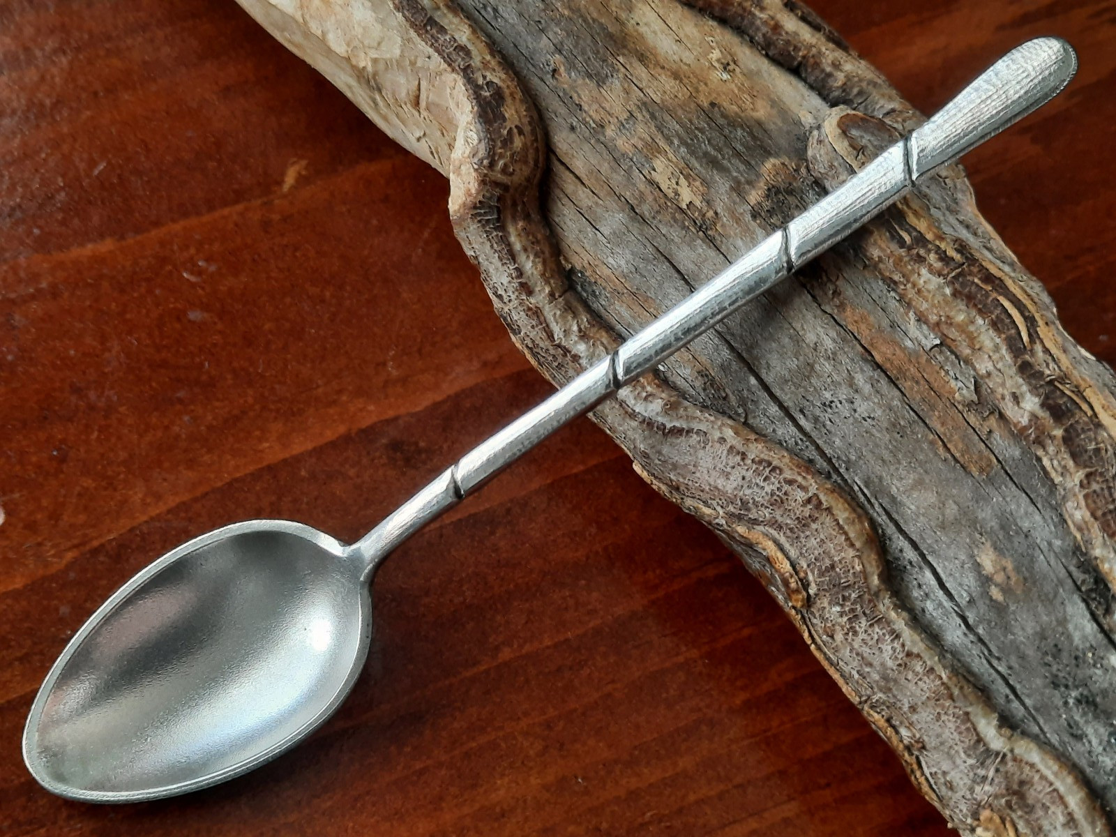 Sterling Silver Gorham Bamboo Demitasse Spoon 1885 Boars Head Date Code