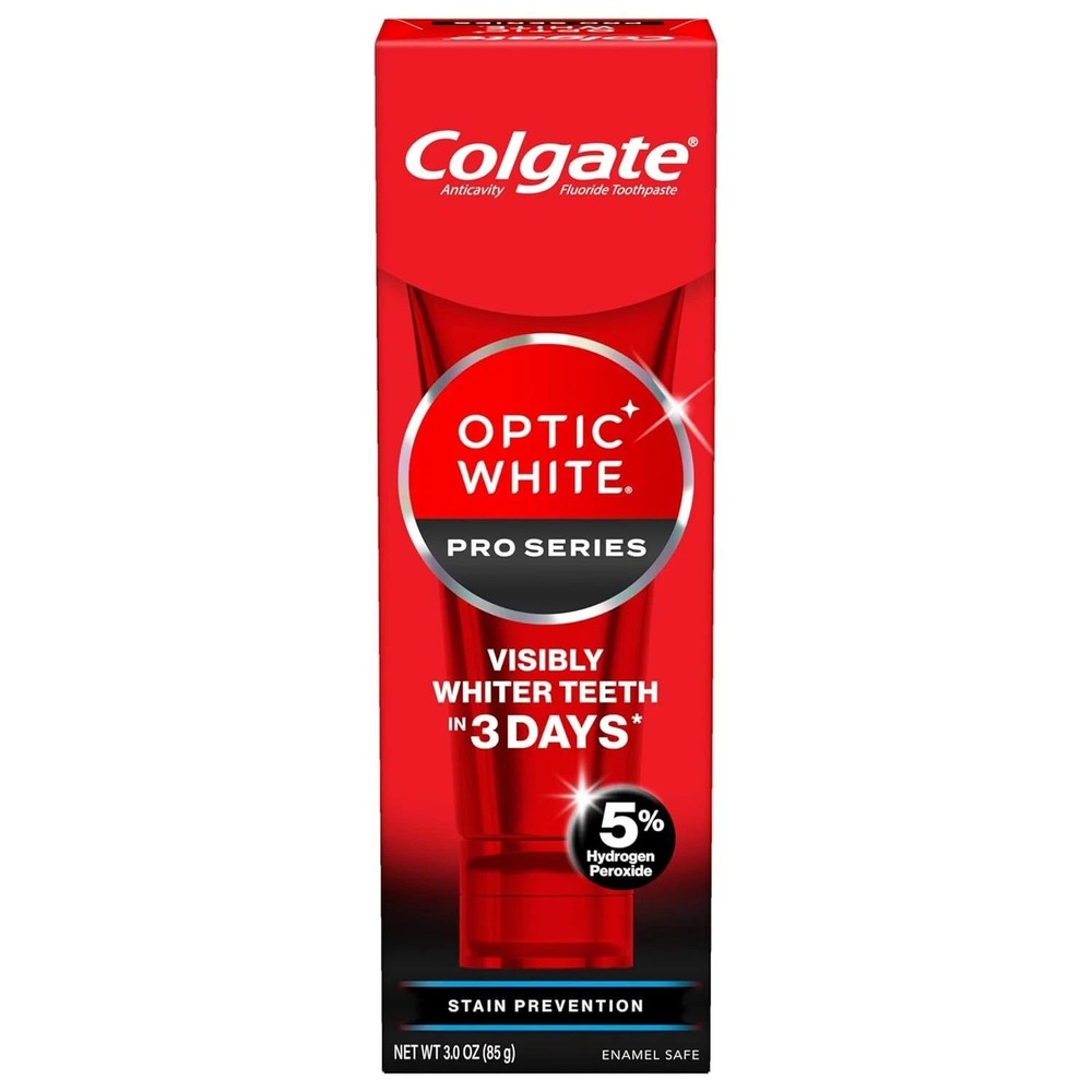 Colgate Optic White Pro Series Stain Prevention Toothpaste - 3oz