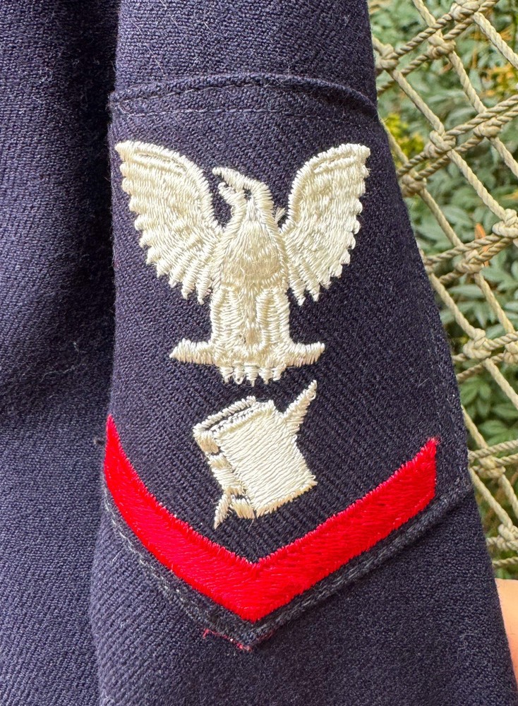 Original WW2 US Navy Waves Named Female Jacket Specialist 3rd Class