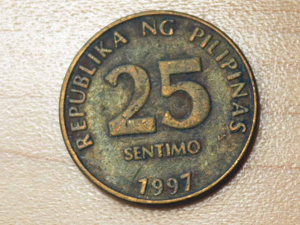 1997 Philippines 25 Sentimos