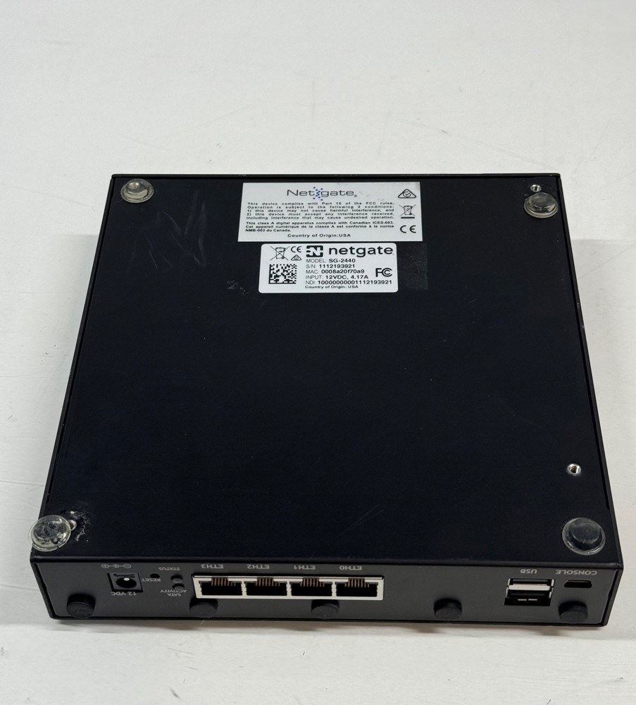 Netgate SG-2440 pfSense Security Gateway w/AC Adapter