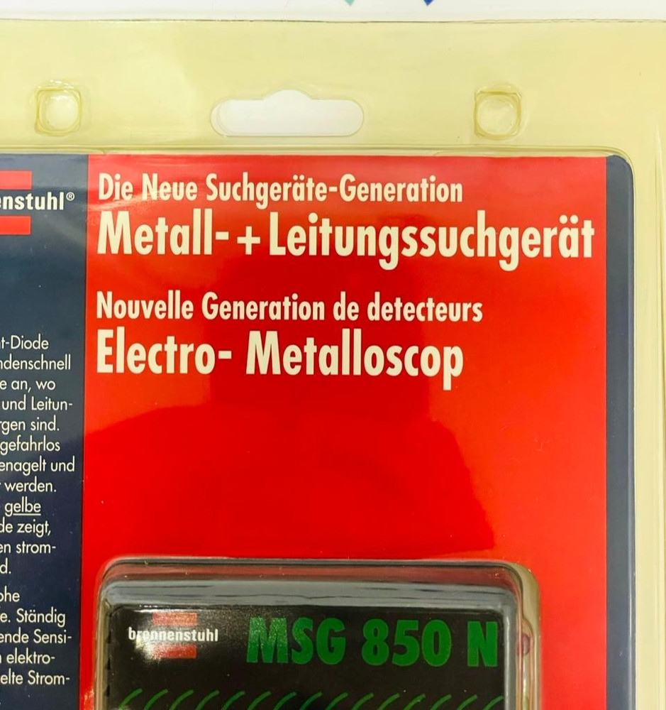BRENNENSTUHL MSG 850 N Metal & Current Detector