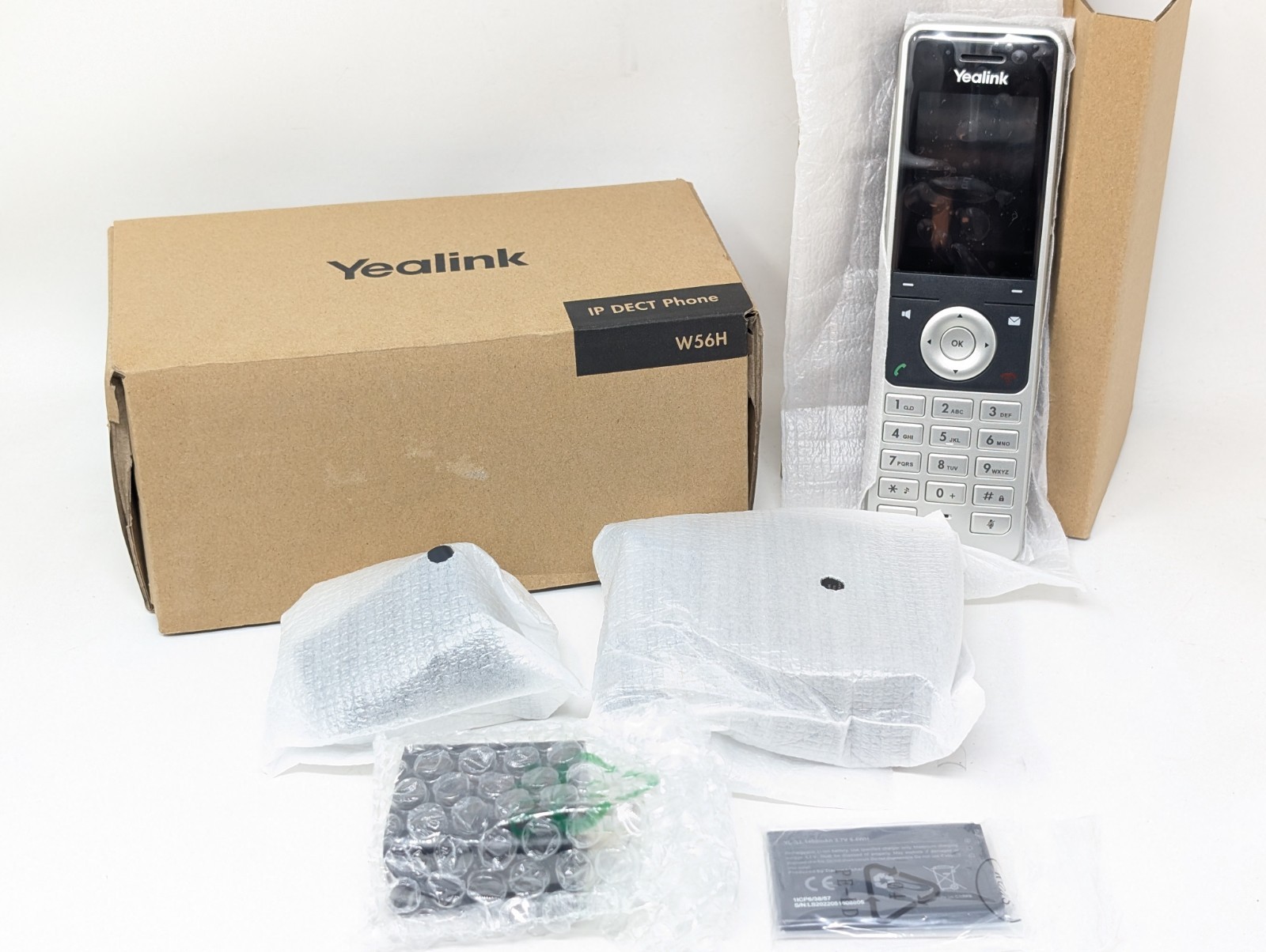 Yealink IP DECT Add-on Phone W56H - New Open Box