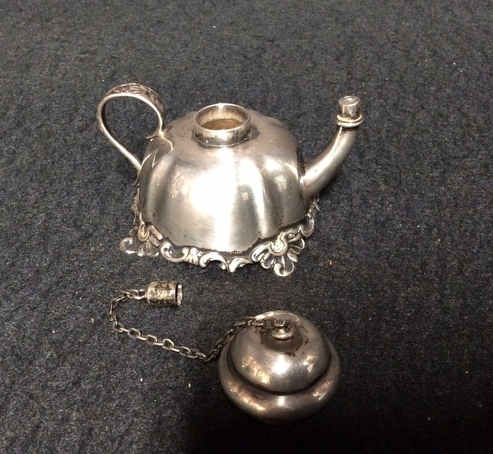 Victorian Sterling Silver Cigar Lighter