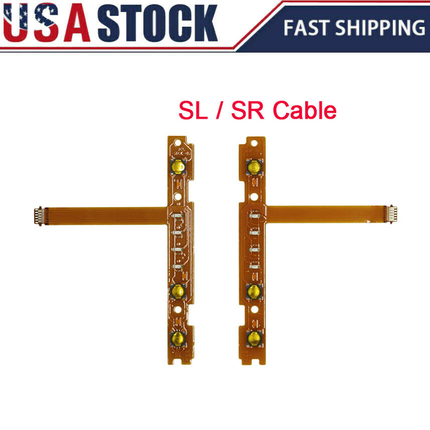 SL + SR Sync Button Key LED Lights Flex Cable Ribbon For Nintendo Switch Joy-Con