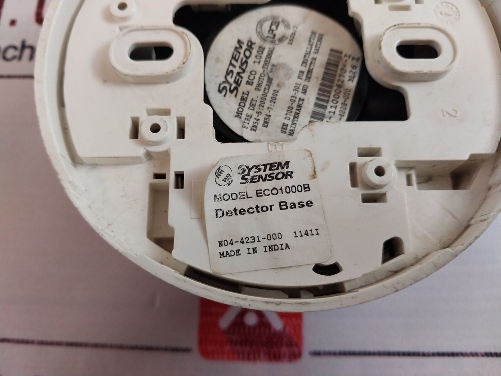 System Sensor Eco 1002 Detector Base Eco1000B