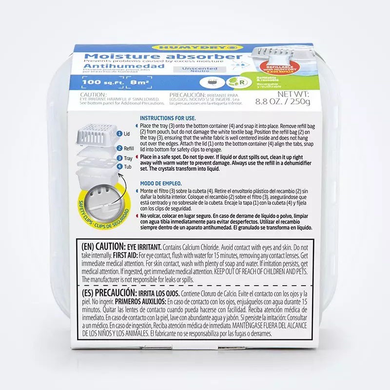 Humydry Compact 8.8oz. Moisture Absorber Device