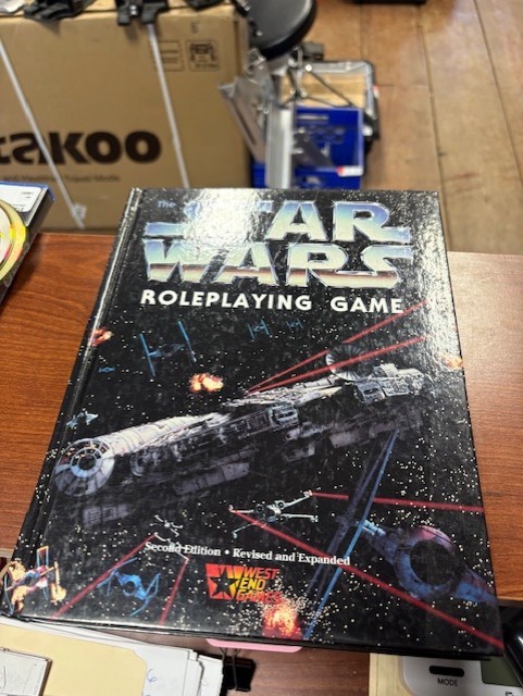 Star Wars D6 Second Edition Revised & Expanded Core Rulebook HC WEG RPG