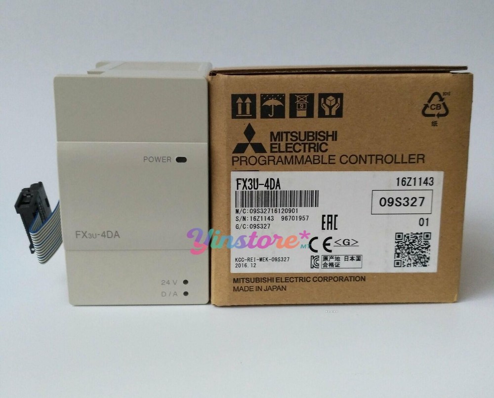 1 pc. New FX3U-4DA PLC Module
