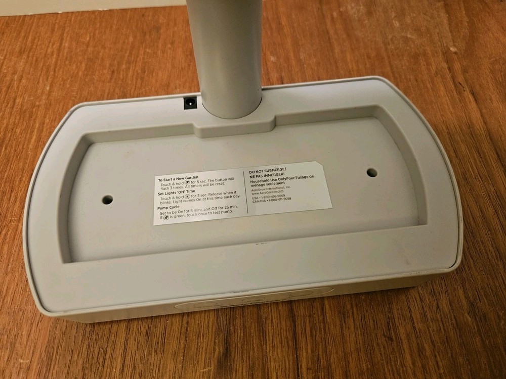 AeroGarden Base and Light Harvest Model - replacement part