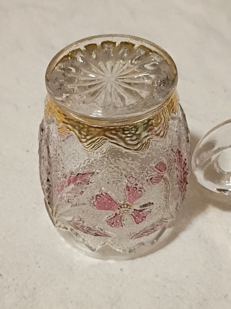 Two Early American Pattern Glass Toothpick Holders A8