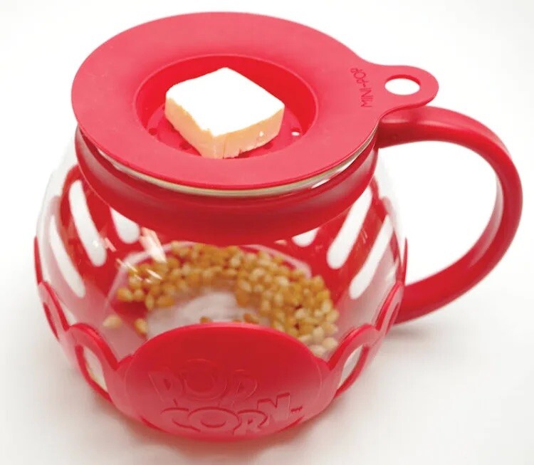 New open box Ecolution Premium Microwave Popcorn Popper 3 Quart Capacity