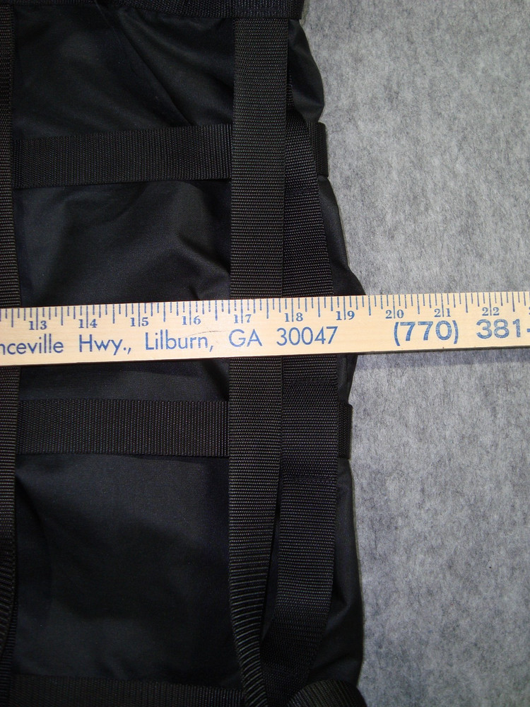 USGI Military Compression Stuff Sack Black 9 Strap Modular Sleep System MSS Bag