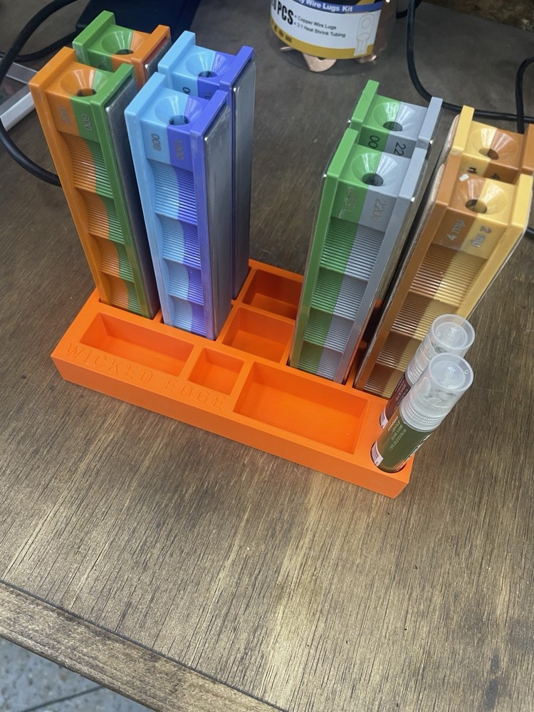 wicked edge stone Holder Orange Version