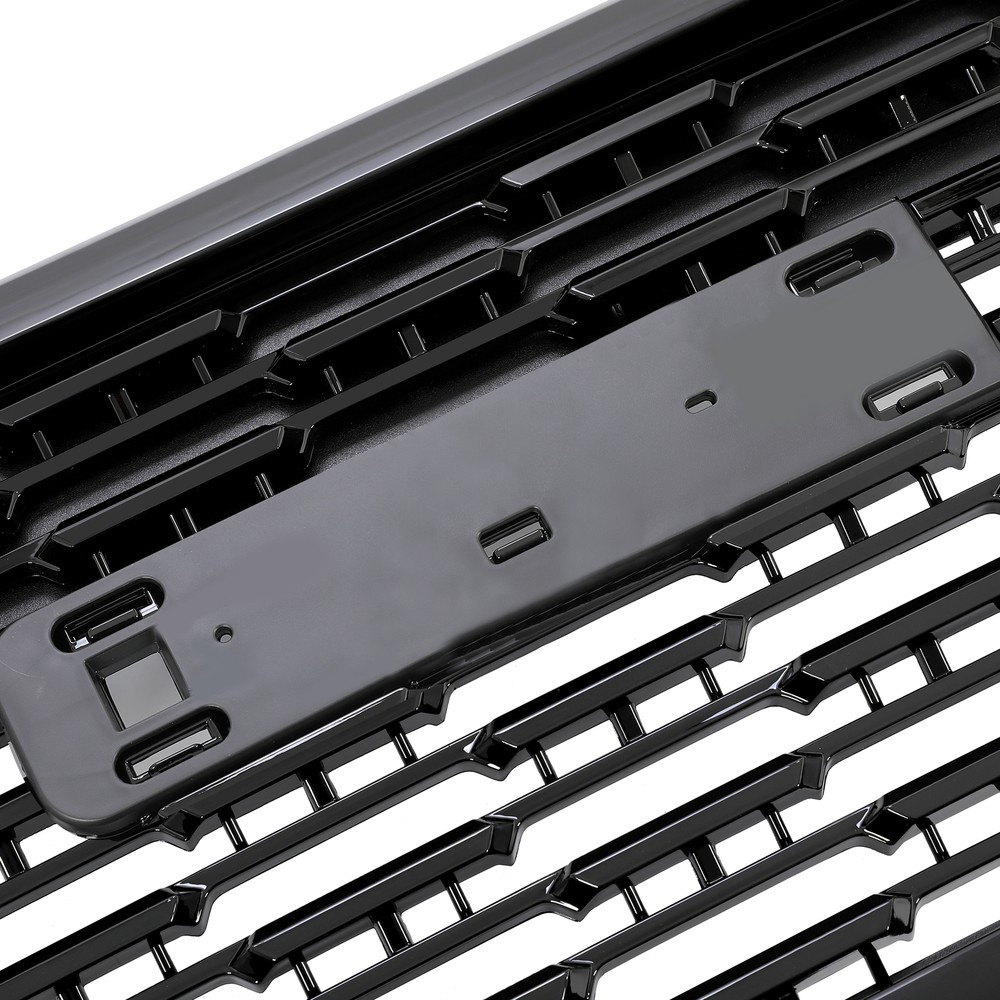 For GMC Yukon Denali Style 2015-2020 22936421 Front Upper Grille Gloss Black ABS
