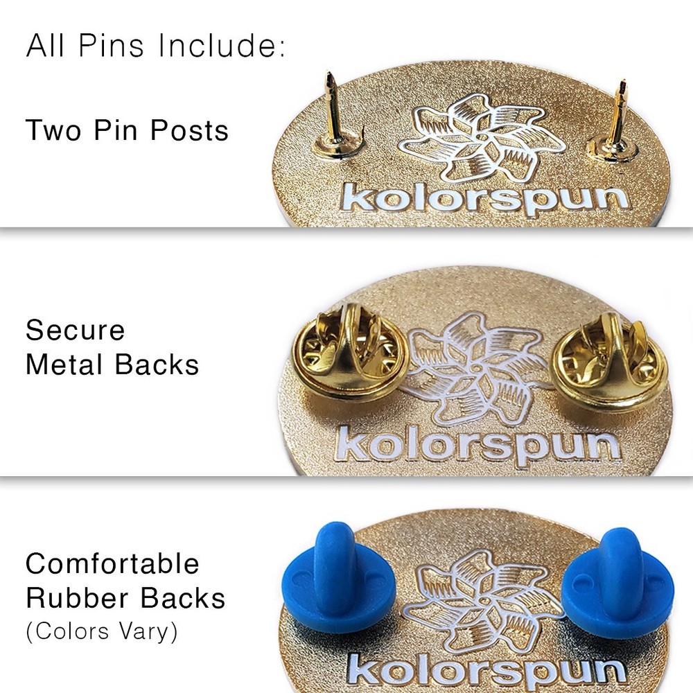 Crab Rangoon Enamel Lapel Pin | Fitted Hat Pin