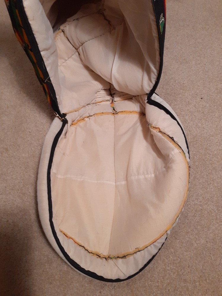 Djembe African Drum Case Bag Backpack About 23" deep 12" Top 9" Bottom