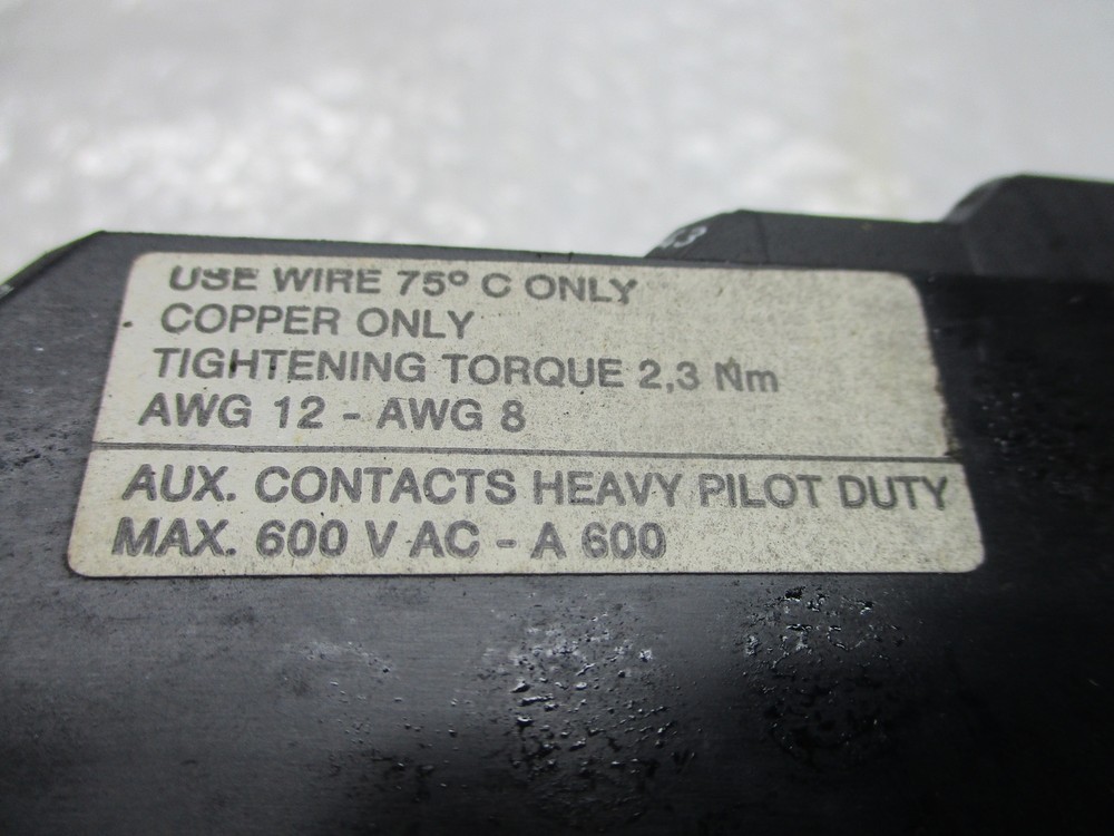 KLOCKNER MOELLER DIL011-NA CONTACTOR NSNP