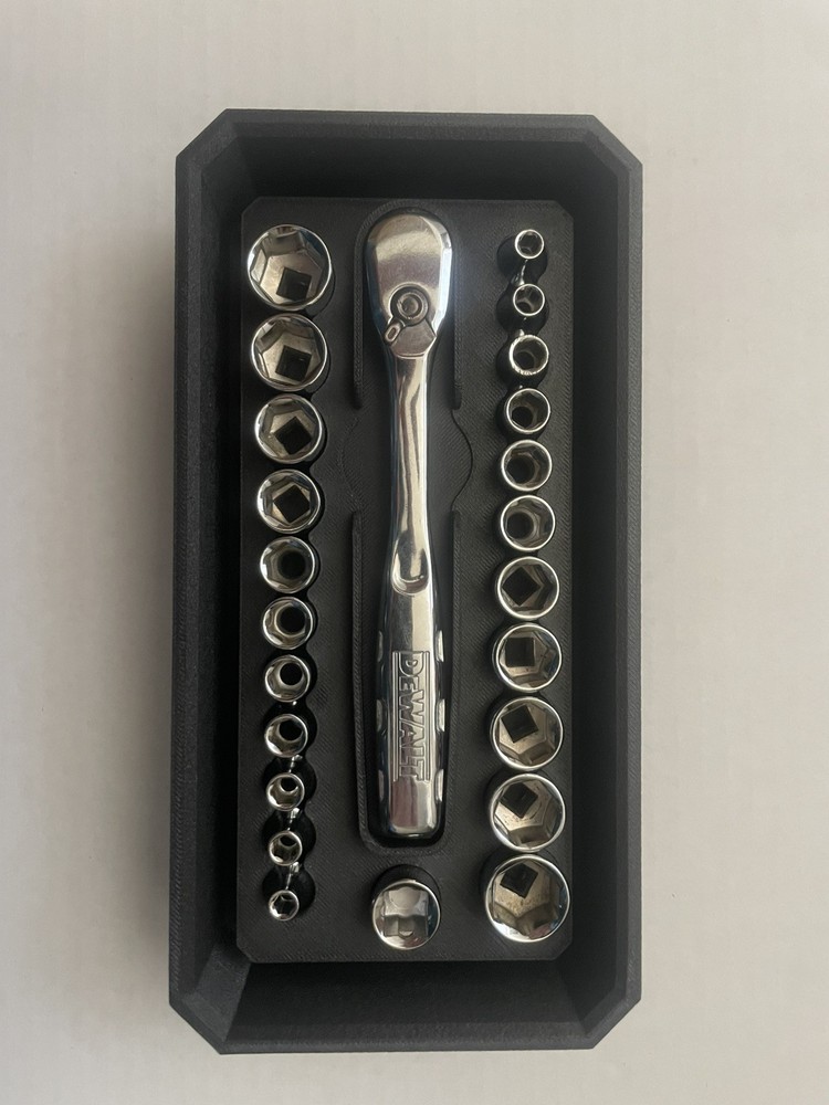 Compact PACKOUT Socket Organizer Tray Milwaukee Storage Expansion