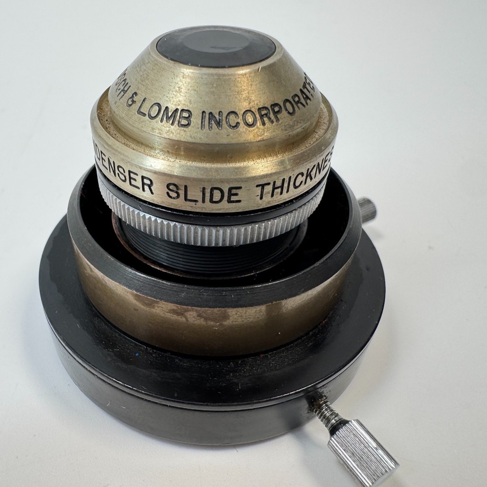 Microscope Part Paraboloid Condenser Slide Thickness 1.35 mm Optics