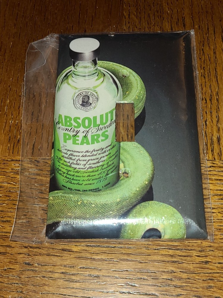 ABSOLUT PEARS VODKA LIGHT SWITCH PLATE