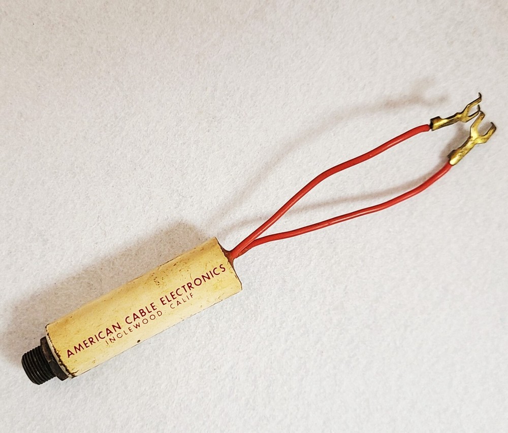 Vintage AMERICAN CABLE ELECTRONICS Matching Transformer *Collectible *Untested
